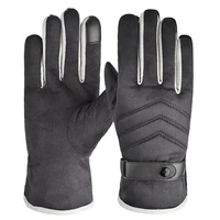 outdoor warm suede outdoor cycling arrow touch screen full finger gloves hand gloves for women winter gloves men