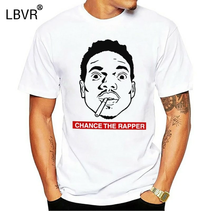 Chance the Rapper/футболка с принтом в виде подарка для социальных экспериментов