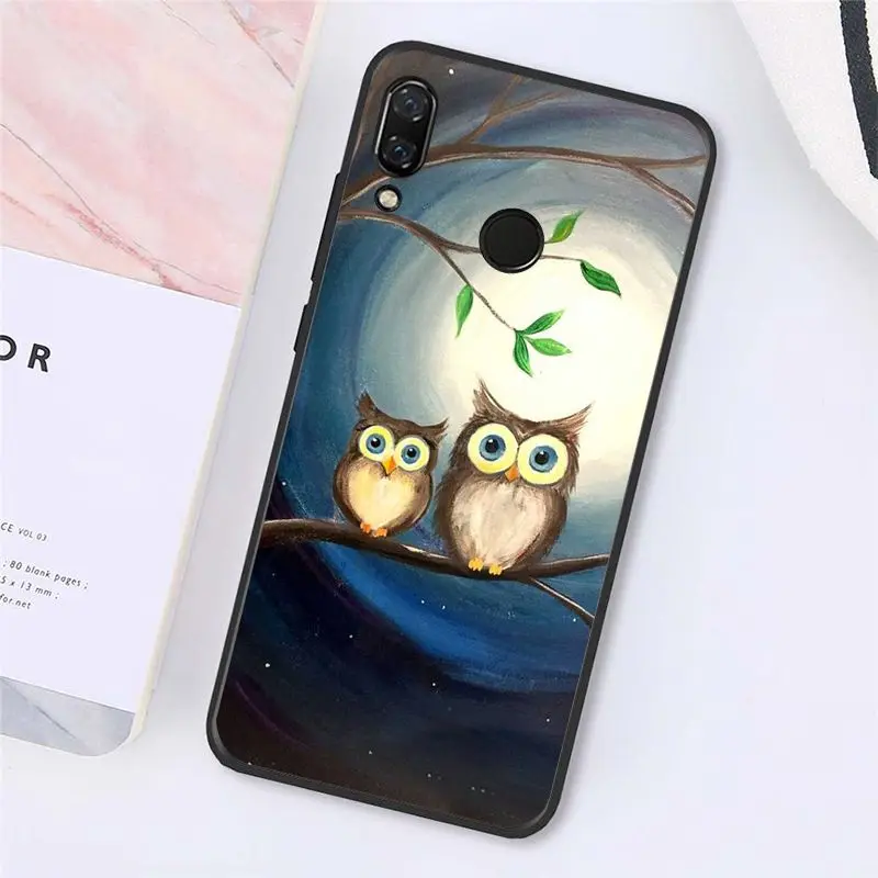 Maiyaca мультфильм милые животные Сова телефонный чехол для Xiaomi Redmi4X 6A 9 8A note pro 5Plus Note4