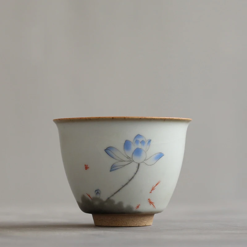 70 мл чайная чашка винтажная керамическая Ru фарфоровая чайный набор кунг-фу