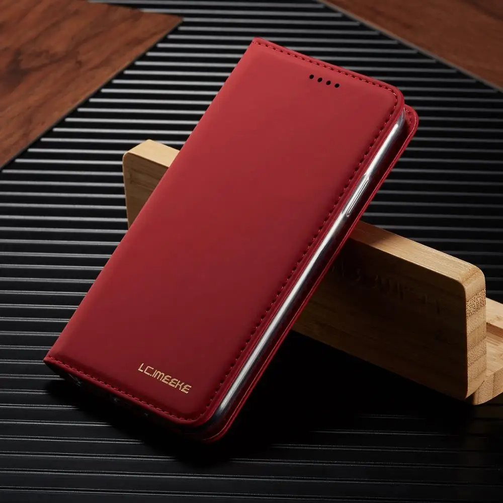 Кожаный чехол бумажник для Samsung A70 A50 A40 A30 A20 A10 M10 Note 10 Plus 9 S10 S9 S8 Магнитный флип