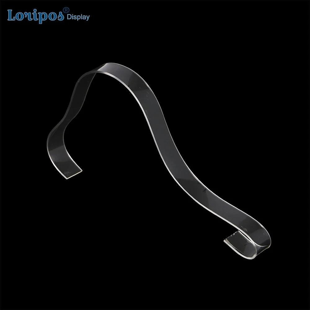 Новая стильная полка для показа обуви прозрачная наполнитель Полоска акриловая