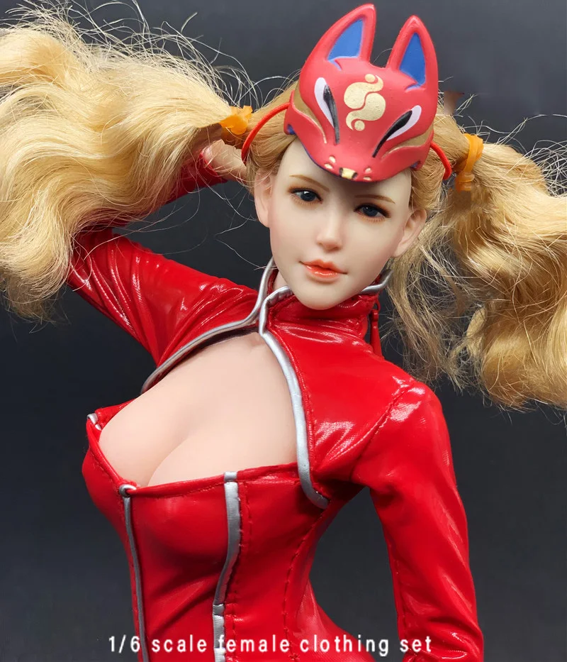 В наличии 1/6 Persona 5 Cos Костюмы Детский комбинезон камень ножницы бумага поп тела CJG