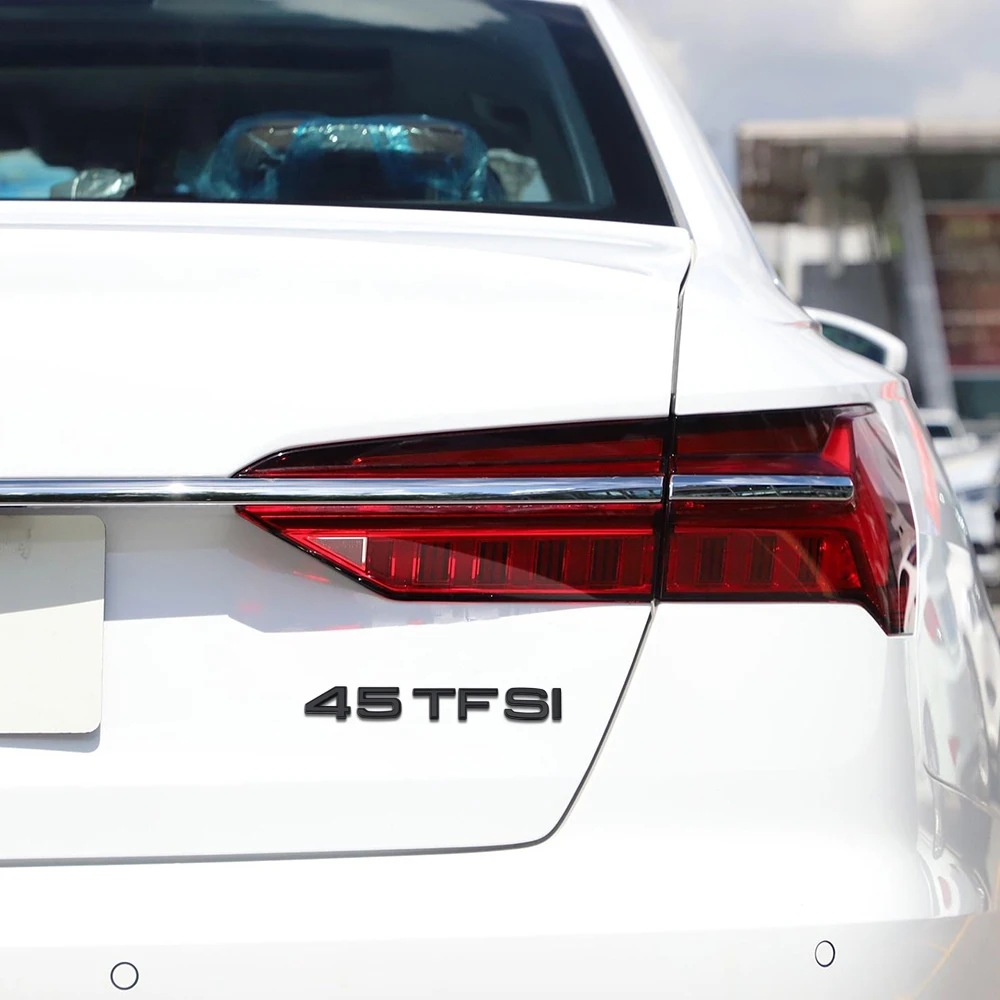 55 50 45 40 35 30 TFSI наклейка с логотипом и надписью на багажник для Audi A3 A4 A5 A6 A7 A8 S4 S5 S3 S6 S7