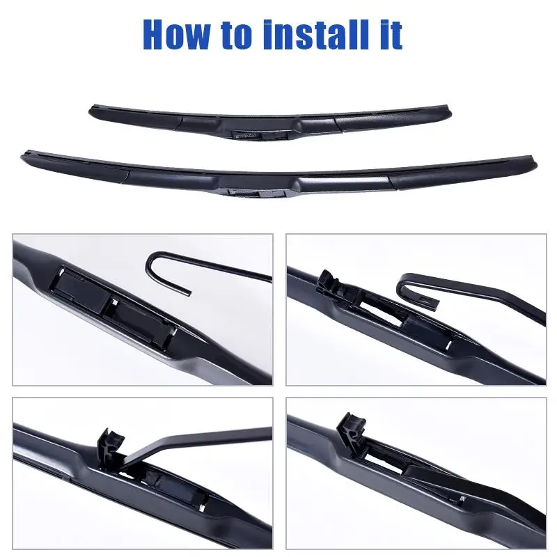 Универсальная щетка стеклоочистителя с u образным крючком Тип 14 16 17 18 19 20 21 22 24 26