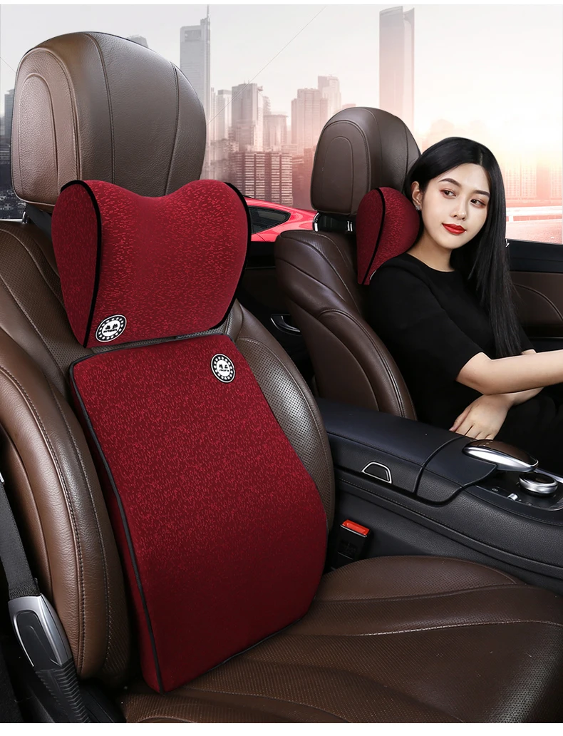 1 шт. подголовник для автомобиля подушка сиденья кресло в авто пена с памятью