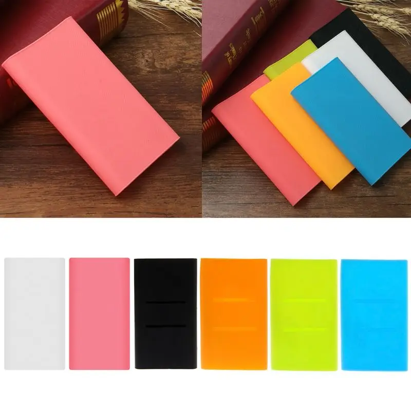 Силиконовый защитный чехол 13*7,5 см для Xiaomi power Bank 2 10000mAh