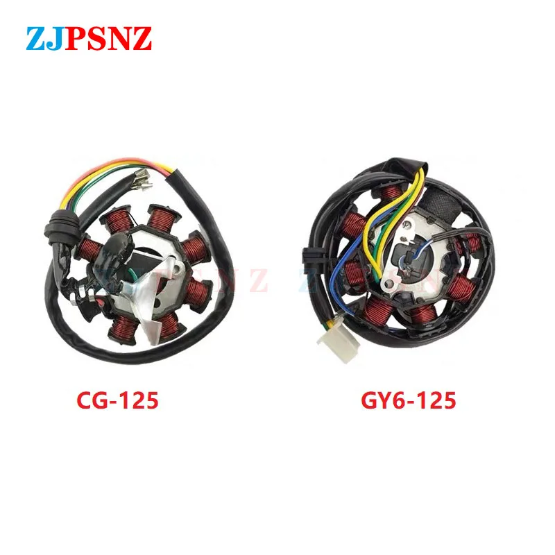 

Motorcycle Ignition Magneto Stator Coil for CG 125 150 KTM 250 XCF-W EXC-F XC-F XCF-W CHAMPION EDIT XCF-W 5 Wire 8 Poles