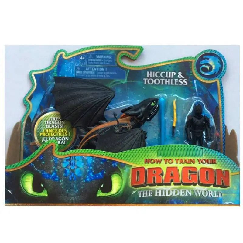 

30CM How to Train Your Dragon Toothless Action figure Toy Dragon 3 Light Fury Toothless Shooting Toys For Children's Gifts