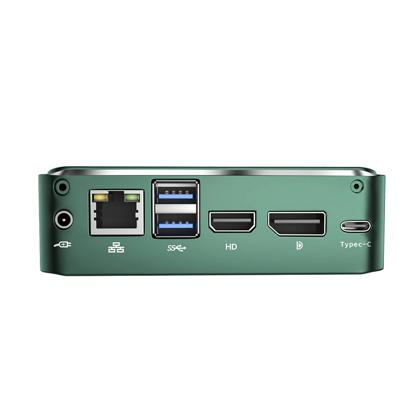 BKHD Mini PC Celeron 4205U Core i3 i5 i7 Industrial Computer Gateway Firewall Router for pfSense AES-NI, 1 Gigabit NICs