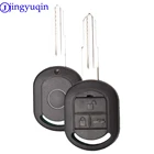 Чехол для пульта дистанционного управления jingyuqin, чехол для Buick 2003-2005 Excelle HRV, для автомобильного брелока Chevrolet