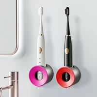 traceless electric toothbrush stand rack organizer wall mounted holder space saving toothbrush holder for bathroom accessories