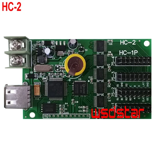 Асинхронный двигатель HC 2 USB полноцветный светодиодный видео карта 4 * HUB75E