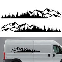 vinyl stickers for car suv rv camper offroad mountain tree forest decor decal camper accessories car stickers and decals