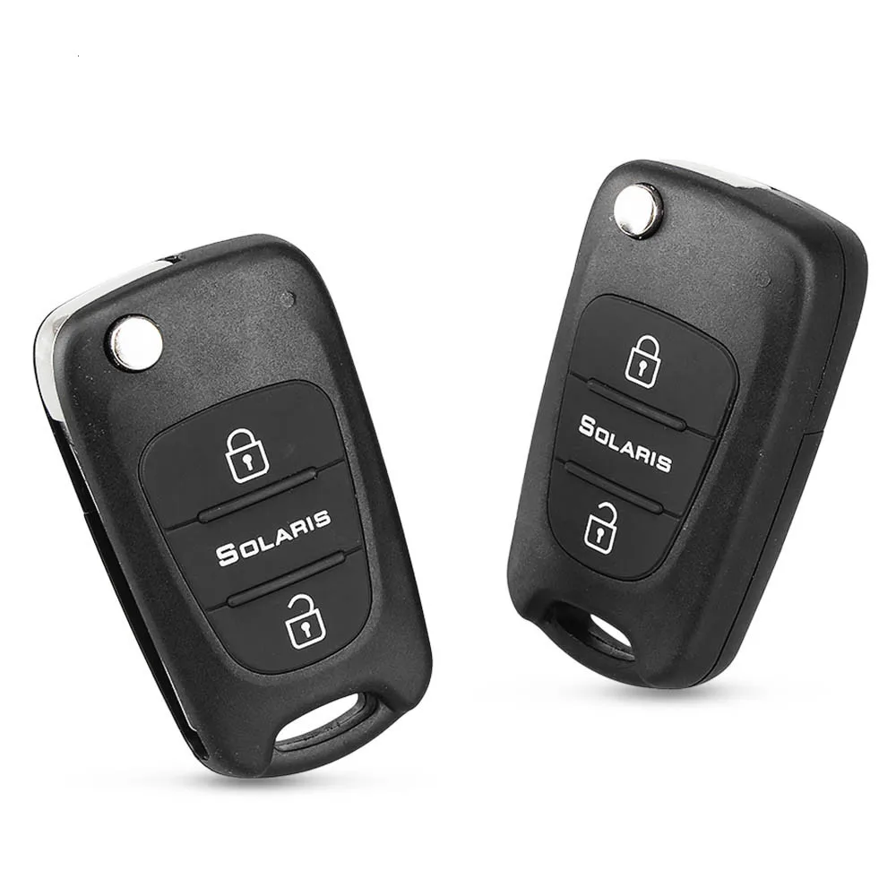 KEYYOU 10 шт. 3 BT флип-пульт для автомобильного ключа Hyundai I20 I30 IX35 I35 Accent Solaris Avante Elantra Verma