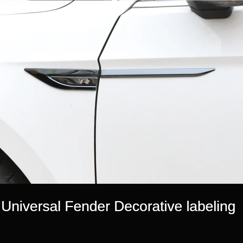 

It Is Suitable For Volkswagen 3D Blade Side Label Decoration Paste Personalized Body Blade Modification Accessories General
