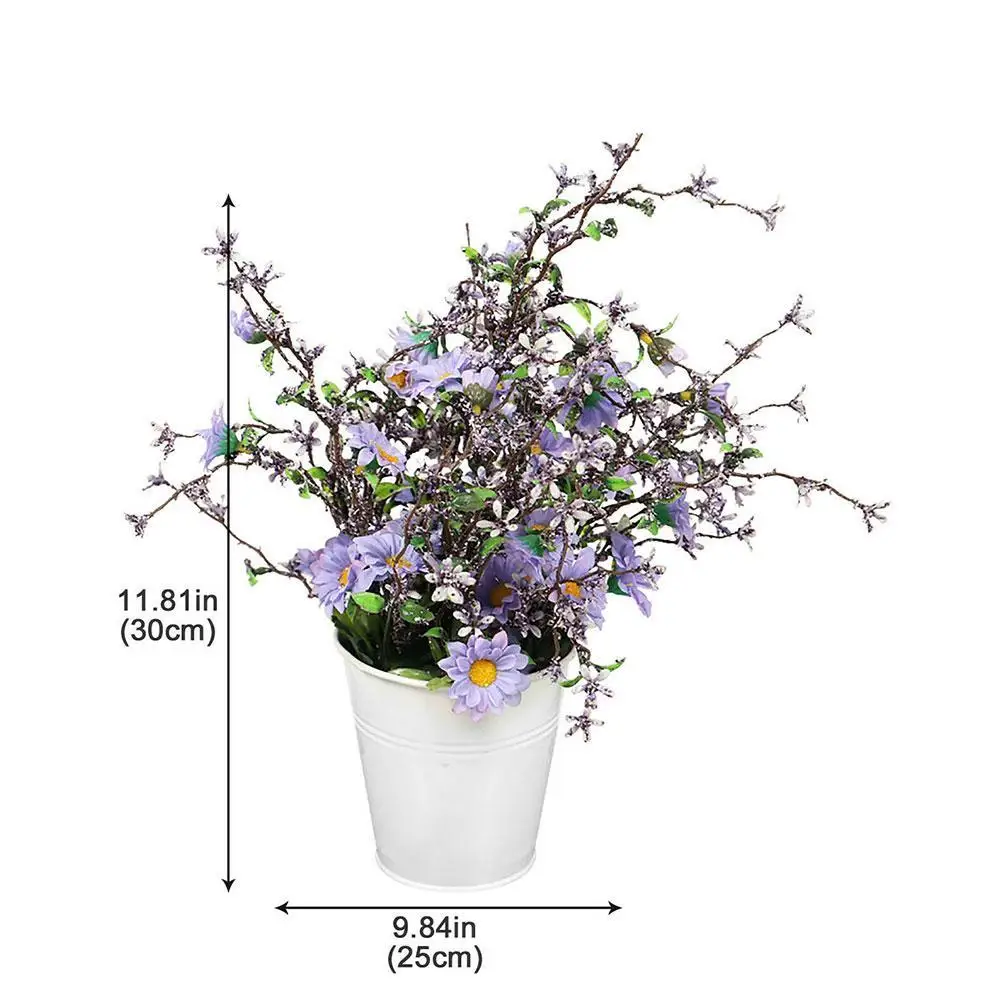 

One Bouquet Cute Silk Daisy Artificial Chrysanthemum Decorative Flower DIY Wedding Flower Bouquet Home Room Table Decoration