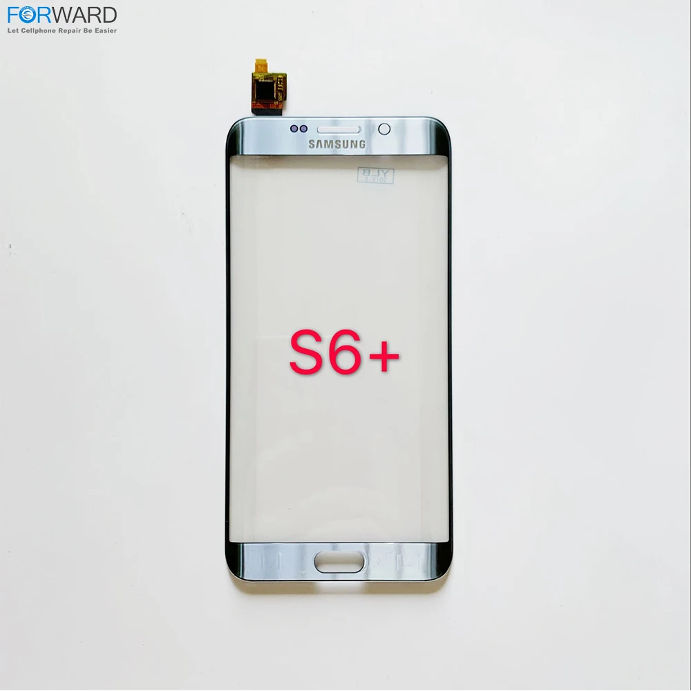 Горячая продажа Замена внешнего стекла для samsung S6 + Edge Ремонт ЖК дисплей сенсорный