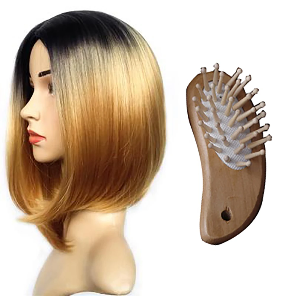 2 шт. деревянная расческа Профессиональный Здоровый Уход весло подушка для