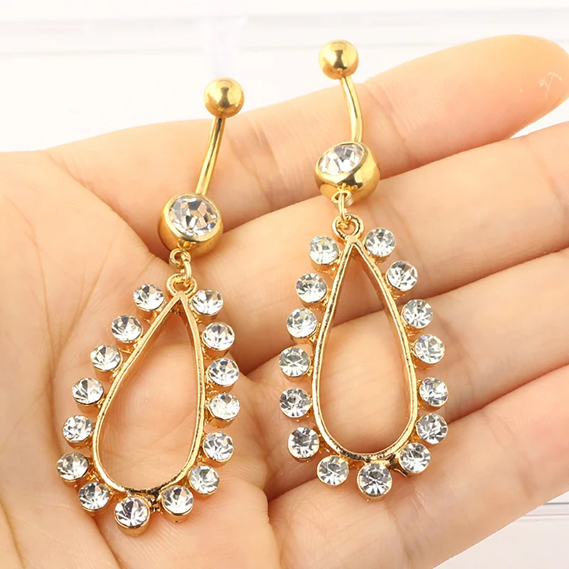 

Кольцо для пирсинга женское из хирургической стали, ювелирное изделие с жемчужинами, сердечками, штангой, кристаллами и фианитами, пупка для тела