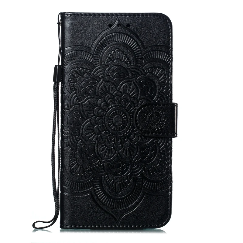 

Flip Leather Wallet Case For Samsung Galaxy A21S A20 M31 M30S J2 PRO 2018 J4 J6 Plus A01 A2 CORE Xcover Pro Mandala Flower Cover