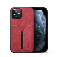 retro pu leather case for iphone 12 11 xs pro max x xr 7 8 se plus card slots holder anti fall mobile phone cover shockproof