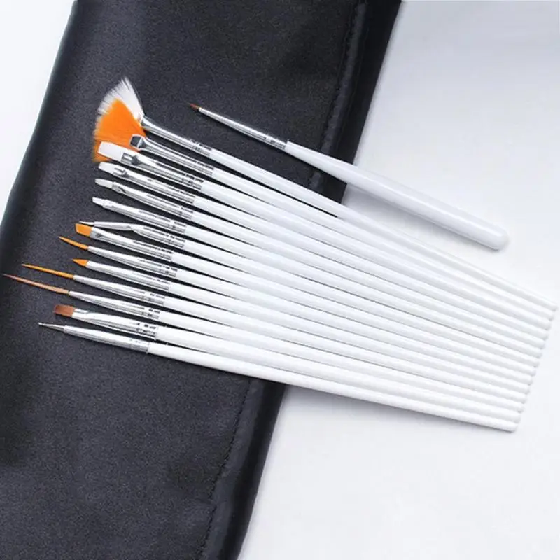 Набор кистей для дизайна ногтей 12/15/20 шт.|Кисти ногтей| |