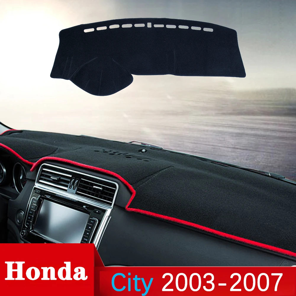 

For Honda City 2003~2007 Anti-Slip Mat Dashboard Cover Pad Sunshade Dashmat Protect Carpet Accessories GD8 GD9 2004 2005 2006