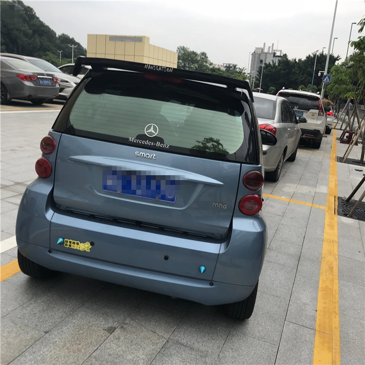 Спойлер для Smart fortwo 453 задний спойлер из АБС-материала заднего крыла автомобиля
