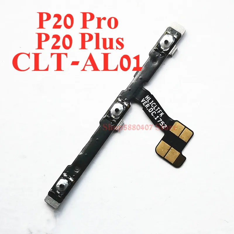 

Original Power ON OFF Volume Side Buttons Flex Cable For Huawei P20 Pro Plus 20P CLT-AL01 Power Switch Volume Control key FPC