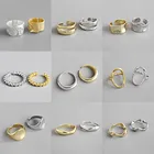 Женское и мужское открытое вечерние ЦО из серебра 925 пробы, с геометрической цепочкой