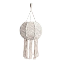hand woven lampshade delicate creative lantern lamp shade hanging pendant light cover for bedroom home decor