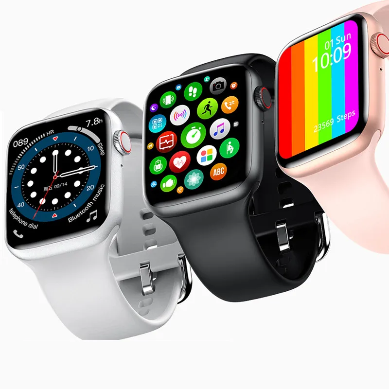 

W26+ Smart Watch Women Men Watches 1.75inch Bluetooth Call Heart Rate Fitness Tracker Pedometer Adult Smartwatch Waterproof