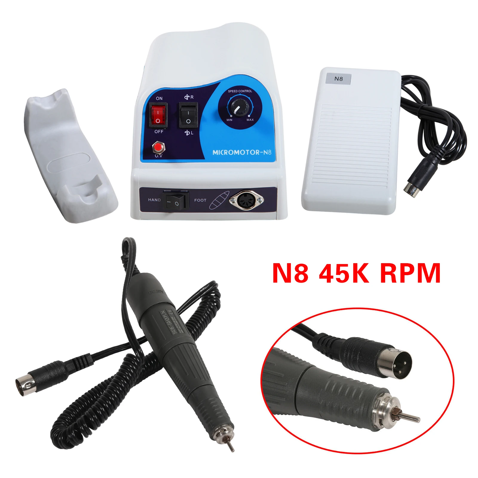 Стоматологическая лаборатория Marathon электрическая полировка полировальная