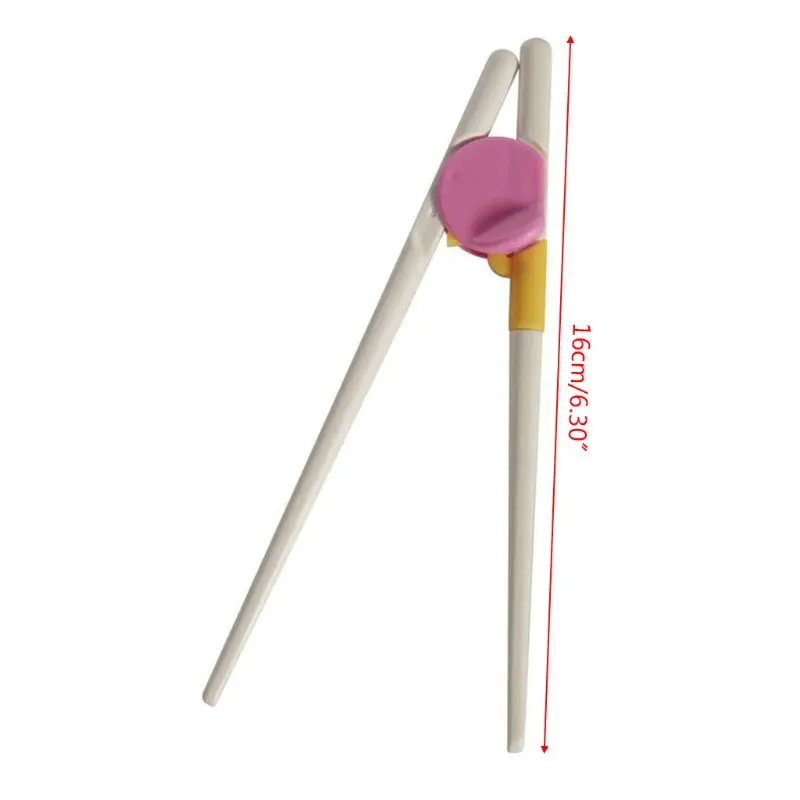 

1 Pair Baby Chopsticks Safe Non Toxic Infant Toddler Feeding Training Kids Children Dishes Helper Silicone ABS Food Learning Use