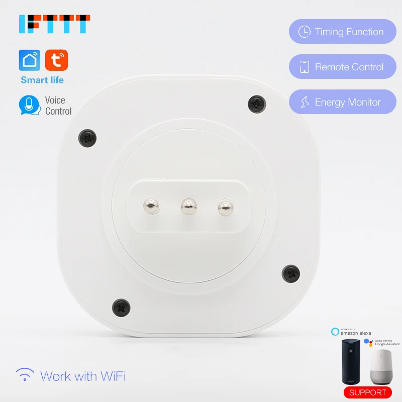 16A Италия Чили wifi Smart IT CL Plug power Monitor умная розетка голосовое интеллектуальное