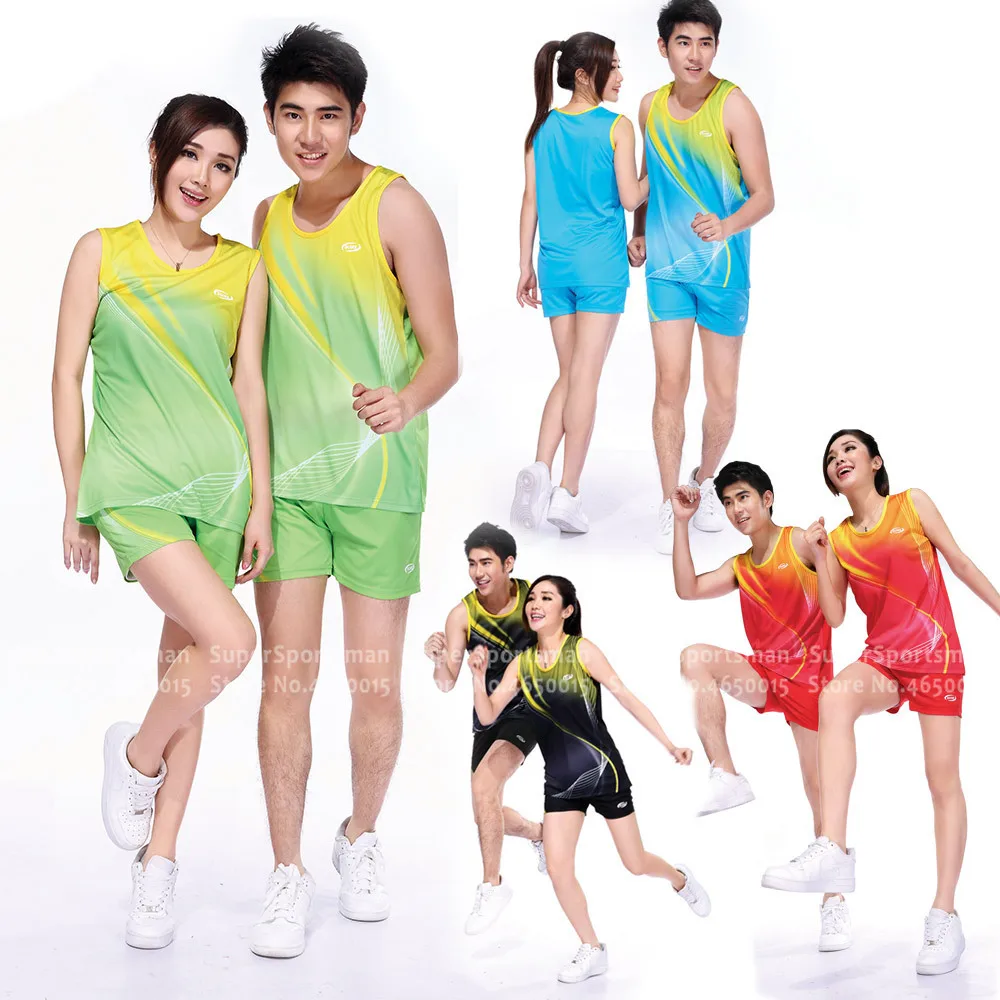 Детская футболка для бега бадминтона шорты уличная одежда фитнеса настольного