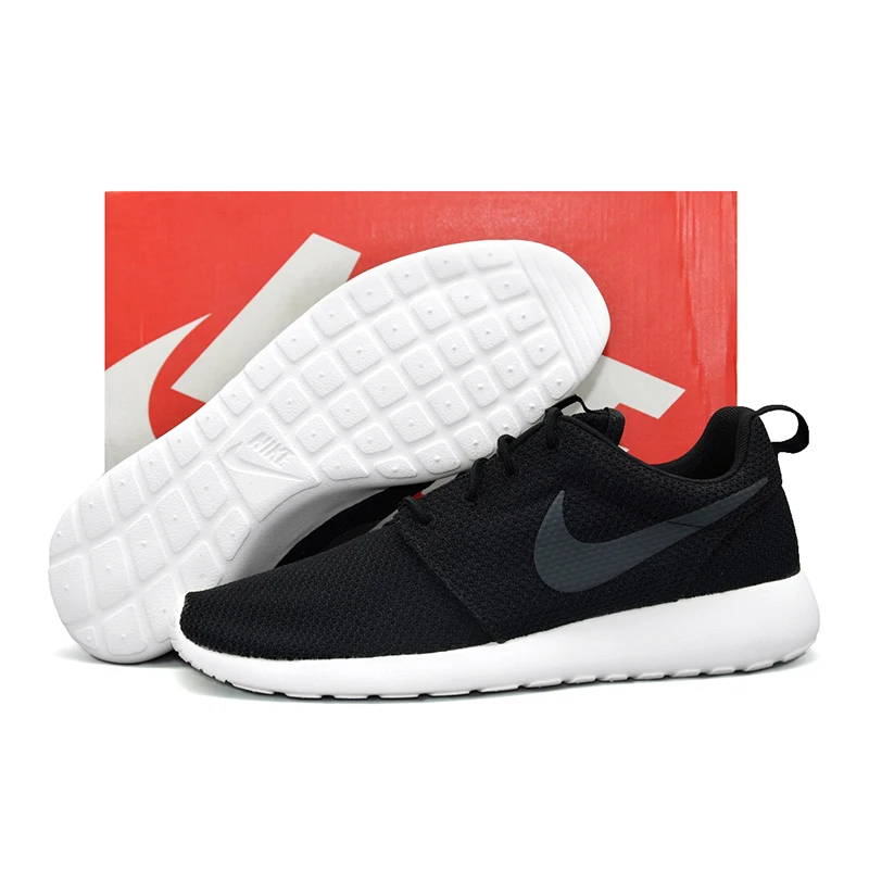 Оригинальные мужские легкие спортивные кроссовки для бега NIKE ROSHE RUN Ourdoors 511881-014