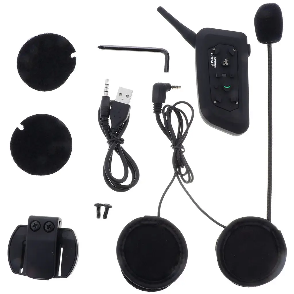 

1200m Motorcycle Bluetooth Headset Wireless Communication System
