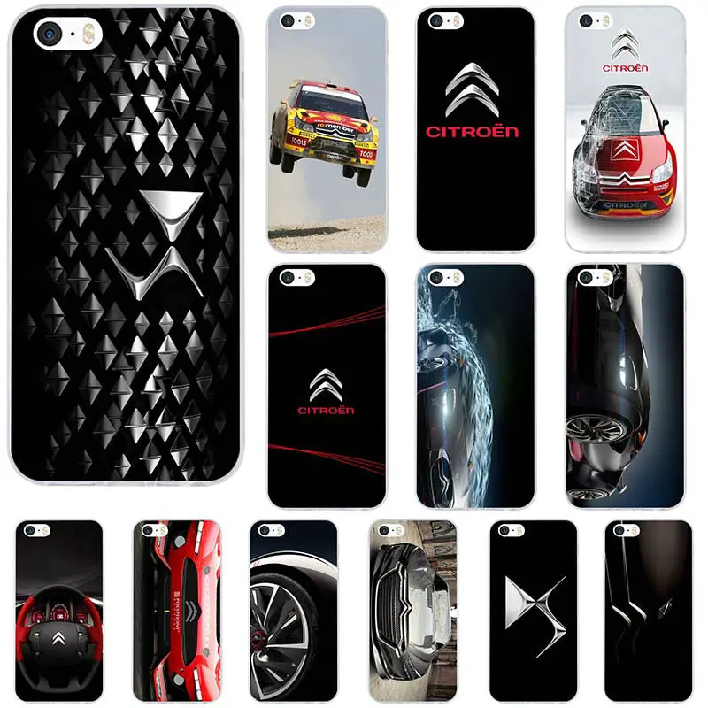 Горячая Divine DS Citroen логотип мягкий ТПУ мобильный телефон чехол для iPhone 8 7 6S 6 Plus X XR XS
