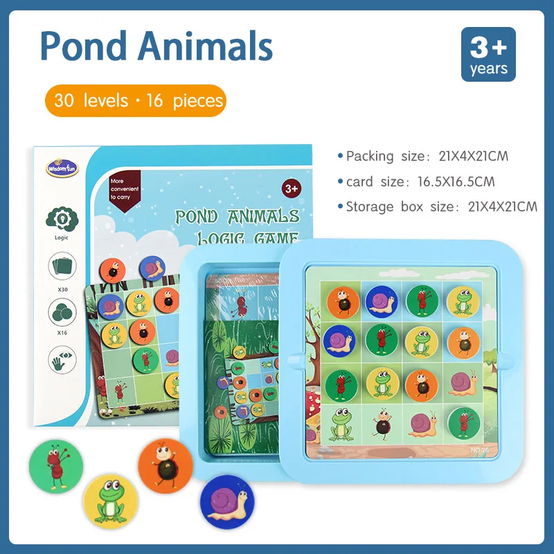 Big Pond Animals Spot животные настольная игра алфавит для детей семья развлечение двойной найти его английская версия карточная игра семейные вечерние логическая игра - Цвет: Big Pond Animals