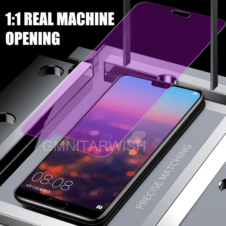 Анти УФ Фиолетовый Синий светильник отпечатков пальцев Матовый закаленное