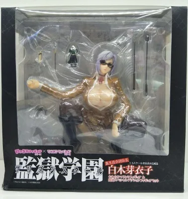 

New Sexy Anime Creative Prison School Meiko Shiraki Action Figure PVC 17cm Collection figures toys Collection for Christmas gift