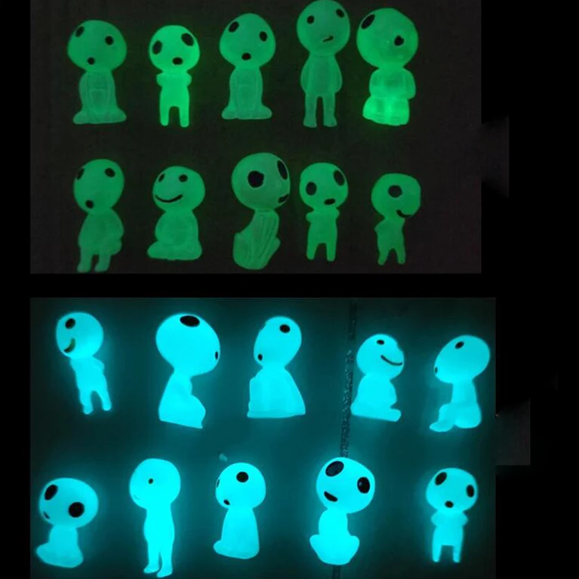 Мини-фигурки Светящиеся в темноте игрушка на Хэллоуин летучая мышь тыква человек