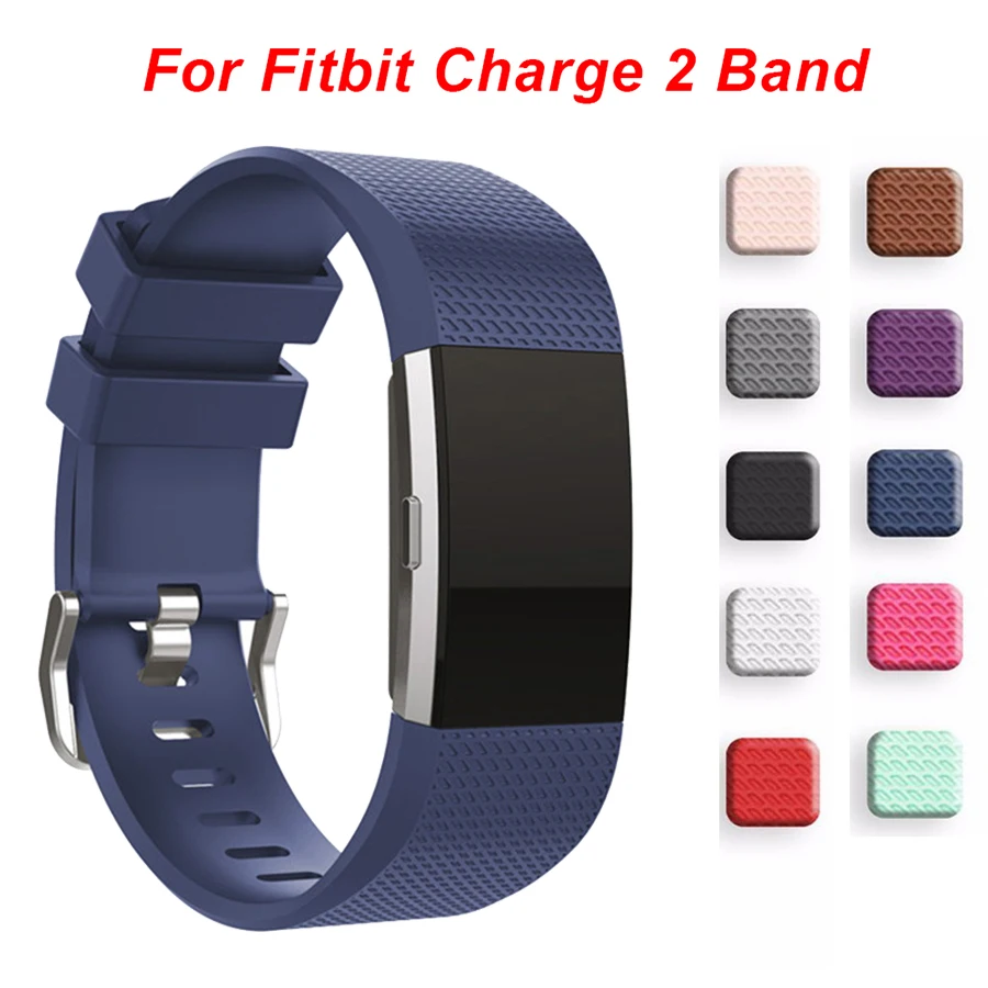Аксессуары для браслета Fitbit Charge 2 сменный Браслет Силиконовый ремешок часов