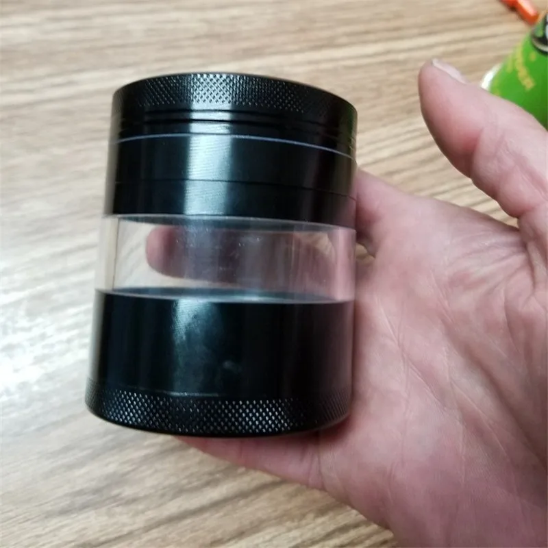 4-слойная алюминиевая измельчитель для трав и табака аксессуары курительной