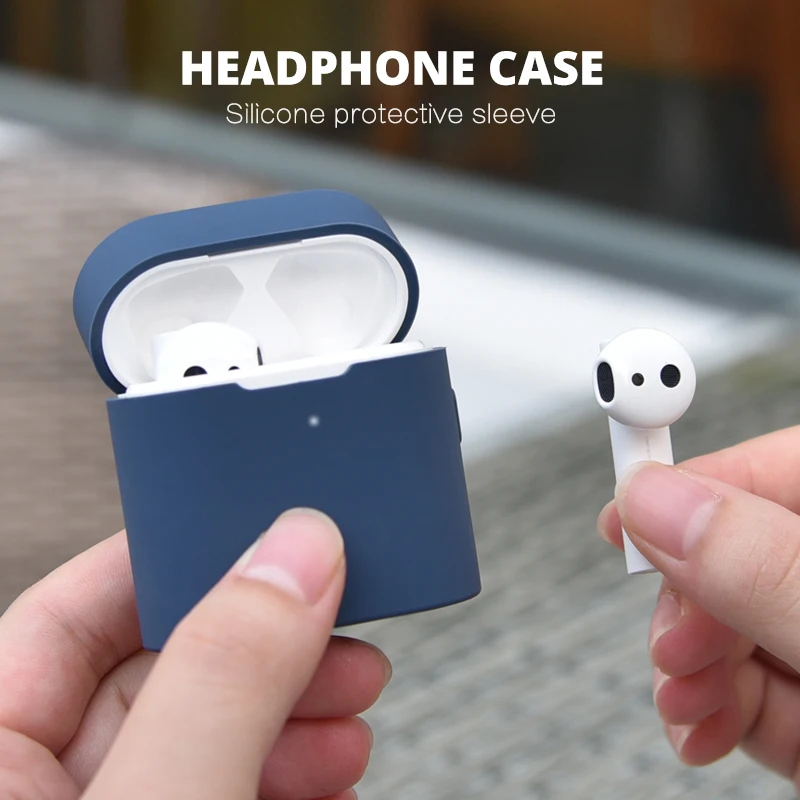 Силиконовый чехол для наушников с карабином новый силиконовый Xiaomi Air Pro bluetooth