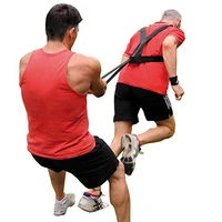 speed running training sled shoulder harness sport accessories weight bearing vest home gym fitness body building equipment