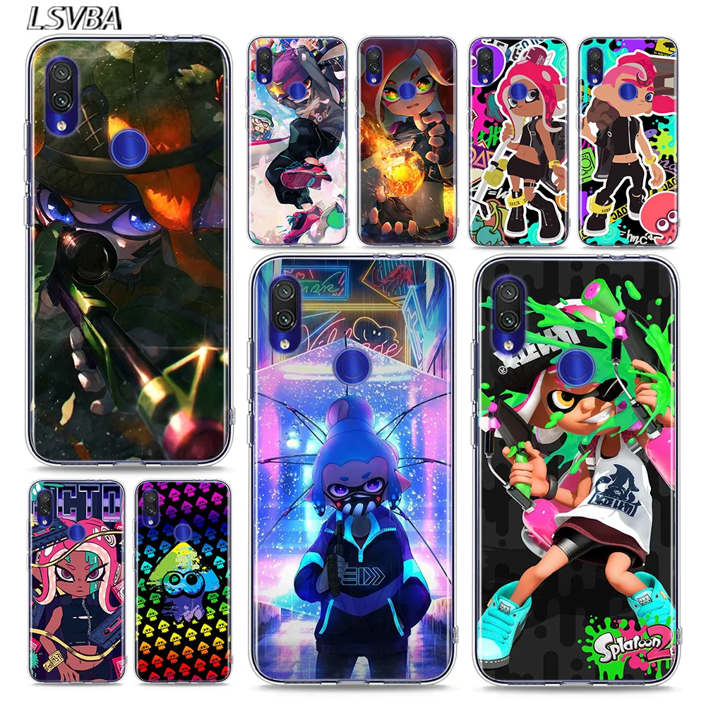 

Splatoon 2 For Xiaomi Mi Poco X3 NFC M2 Note 10 9T 9 8 Play Mix 3 F1 Lite Ultra Pro SE 5G Phone Case