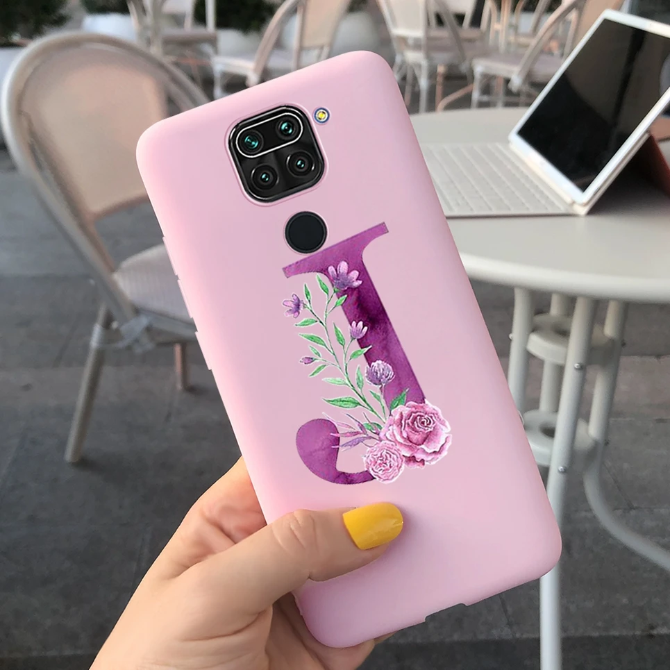 cases for xiaomi blue Ốp Lưng Dành Cho Xiaomi Redmi Note 9S Redmi Note 9pro Note 9 Pro Max Ốp Lưng Mềm Mờ Chữ Silicone Bảo Vệ bao Da Dành Cho Xiaomi Note9s xiaomi leather case